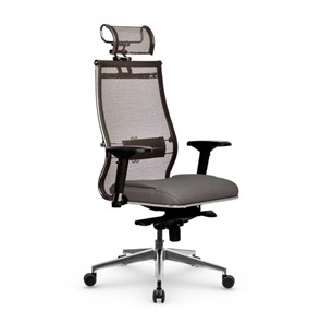 Офисное кресло Samurai SL-3.051 MPES Светло-Коричневый / Серый в Махачкале