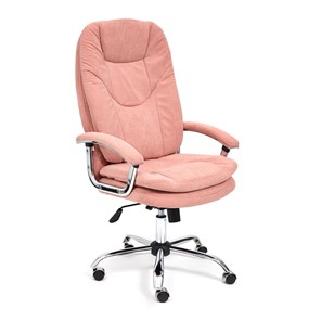 Компьютерное кресло SOFTY LUX флок, розовый, арт.13952 в Махачкале