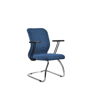 Офисное кресло SU-Mr-4/подл.109/осн.007 светло-синий в Махачкале