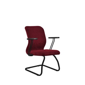 Офисное кресло SU-Mr-4/подл.109/осн.008 красный в Махачкале