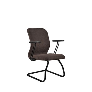Кресло компьютерное SU-Mr-4/подл.109/осн.008 темно-коричневый в Махачкале