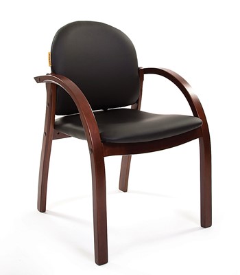 Офисное кресло CHAIRMAN 659 Экокожа черная в Махачкале - изображение