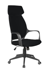 Офисное кресло Riva Chair 7272 (Черный/черный) в Махачкале