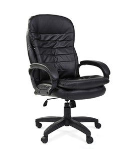 Офисное кресло CHAIRMAN 795 LT, экокожа, цвет черный в Махачкале