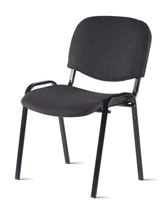 Офисный стул Изо, Текстиль С38/Черная шагрень в Махачкале - изображение