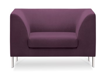 Кресло офисное Сиеста, ткань Сахара / фиолетовая С33 в Махачкале
