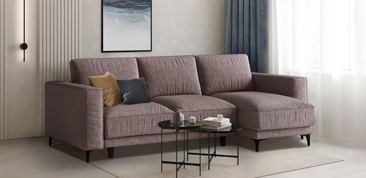 Угловой диван с оттоманкой Ромео в Махачкале - изображение 4