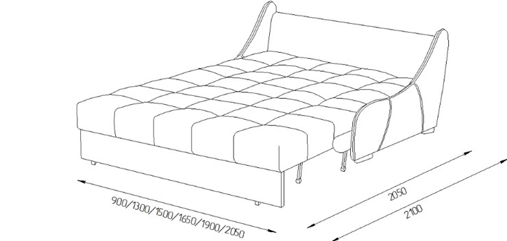 Прямой диван Токио 130 (ППУ) в Махачкале - изображение 12