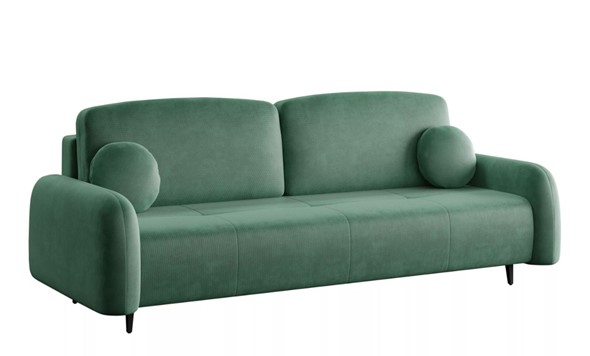 Прямой диван Монблан 3т, Рогожка Муза 12 в Махачкале - изображение