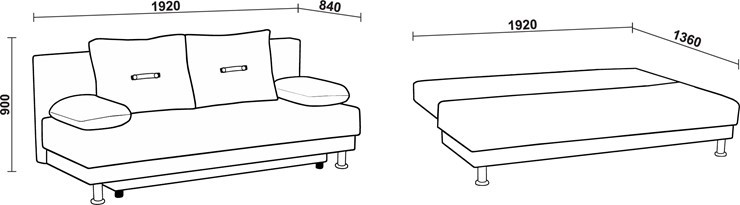 Большой диван Нео 3 Н в Махачкале - изображение 6