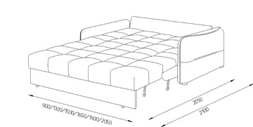 Прямой диван Токио 2 150 (НПБ) в Махачкале - предосмотр 7