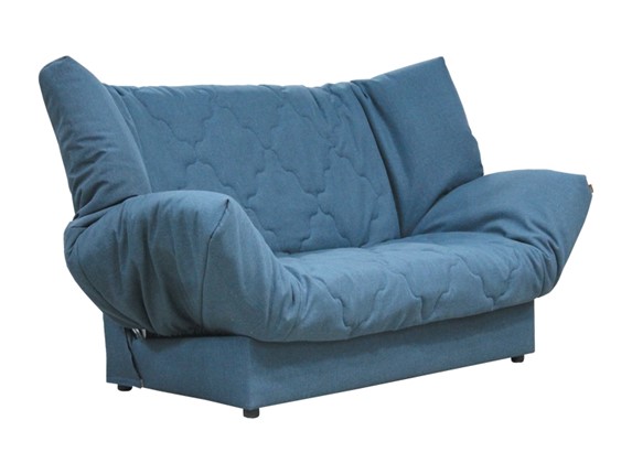 Прямой диван Ивона, темпо7синий в Махачкале - изображение