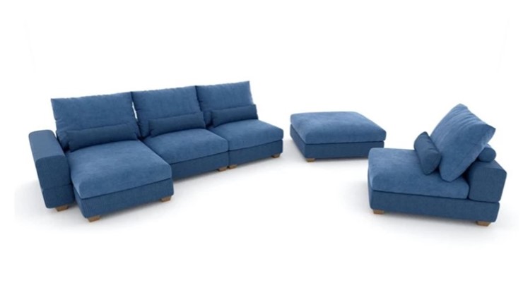 Модульный диван V-10-M, НПБ в Махачкале - изображение 3