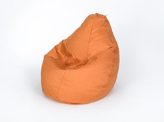 Кресло-мешок Хоум малое, оранжевый в Махачкале - изображение