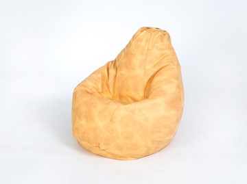 Кресло-мешок Груша малое, жаккард, песок в Махачкале