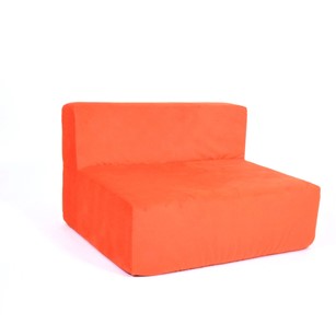 Кресло бескаркасное Тетрис 100х80х60, оранжевое в Махачкале
