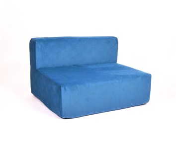 Кресло бескаркасное Тетрис 100х80х60, синий в Махачкале