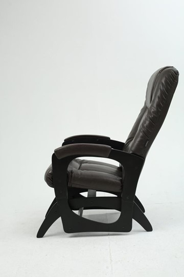 Кресло-качалка Леон маятниковая, экокожа favorit 7 венге 29-К-В в Махачкале - изображение 3