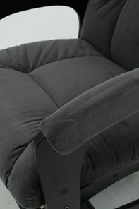 Кресло-качалка Леон маятниковая, ткань AMIGo графит 29-Т-ГР в Махачкале - предосмотр 1