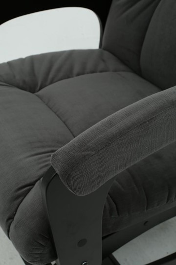 Кресло-качалка Леон маятниковая, ткань AMIGo графит 29-Т-ГР в Махачкале - изображение 1