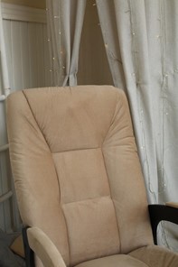 Кресло-качалка Леон маятниковая, ткань AMIGo песок 29-Т-П в Махачкале - предосмотр 7