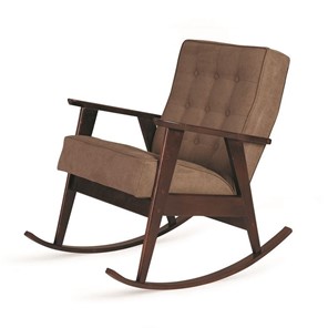 Кресло-качалка Ретро (темный тон / 05 - коричневый) в Махачкале