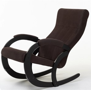 Кресло-качалка Корсика, ткань Amigo Coffee 34-Т-AC в Махачкале