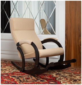 Кресло-качалка в гостиную Марсель, ткань Amigo Beige 33-Т-AB в Махачкале - предосмотр 6