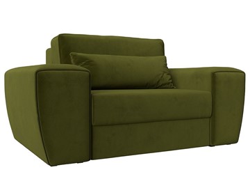 Мягкое кресло Лига-008, Зеленый (Микровельвет) НПБ в Махачкале