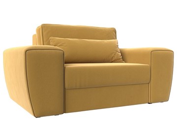 Кресло-кровать Лига-008, Желтый (Микровельвет) НПБ в Махачкале