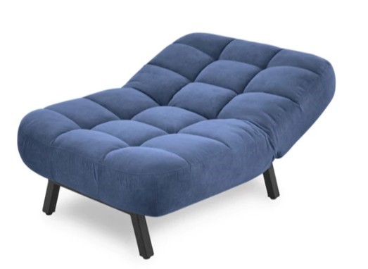 Мягкое кресло Абри опора металл (синий) в Махачкале - изображение 5
