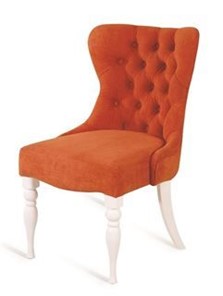 Кресло Вальс (Эмаль белая / Морковный) в Махачкале