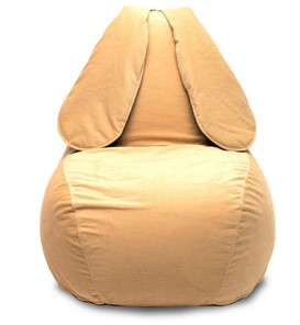 Кресло Зайка (длинные уши), желтый в Махачкале