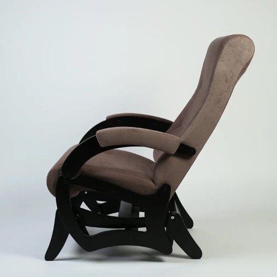 Маятниковое кресло Амелия, ткань кофе с молоком 35-Т-КМ в Махачкале - изображение 1