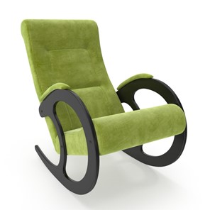 Кресло-качалка Модель 3, Verona 38 Apple Green-велюр в Махачкале