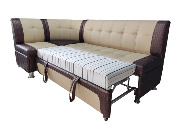 Кухонный диван угловой Трапеза-2 со спальным местом в Махачкале - изображение 2