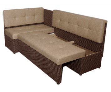 Кухонный угловой диван Нео КМ3 с механизмом 2000х1460 в Махачкале - предосмотр 7