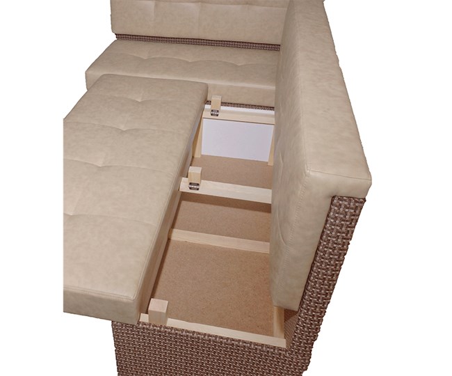 Угловой кухонный диван Нео КМ 3 с механизмом 2000*1110 в Махачкале - изображение 6