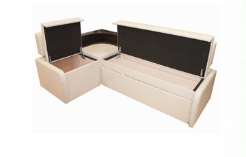 Кухонный угловой диван Модерн 3 со спальным местом и двумя коробами в Махачкале - предосмотр 1