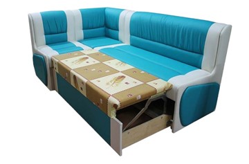 Угловой кухонный диван Квадро 4 со спальным местом в Махачкале - предосмотр 2