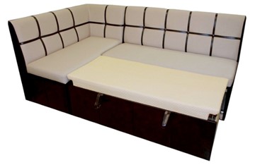 Кухонный угловой диван Квадро 5 со спальным местом в Махачкале - предосмотр 1
