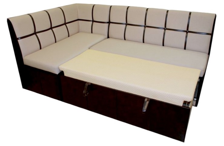 Кухонный угловой диван Квадро 5 со спальным местом в Махачкале - изображение 1