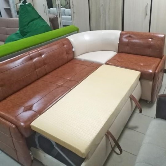 Кухонный угловой диван Нео КМ-08 в Махачкале - изображение 4