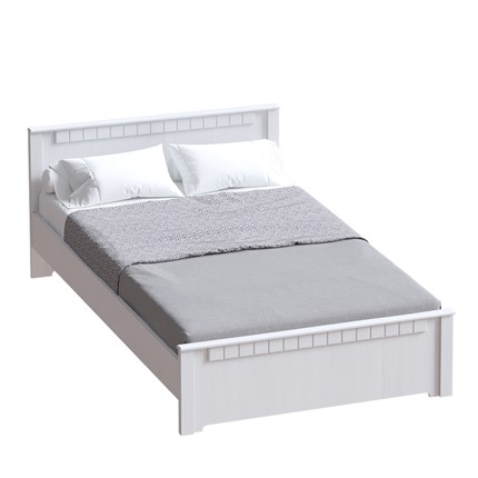 Кровать с основанием Прованс,1800 Бодега белая/Платина премиум в Махачкале - изображение