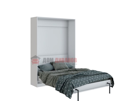 Кровать-шкаф Велена, 1200х2000, цвет белый в Махачкале - изображение