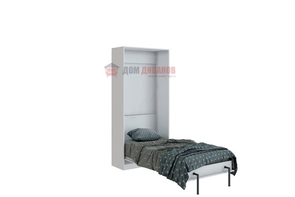Кровать-шкаф Велена 1, 800х2000, цвет белый в Махачкале - изображение