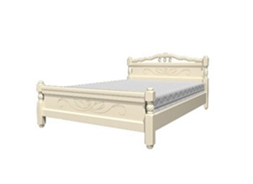 Спальная кровать Карина-6 (Слоновая кость) 120х200 в Махачкале