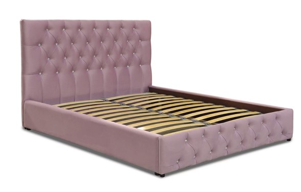 Двуспальная кровать Амалия Люкс 160х200 с ортопедическим основанием в Махачкале - изображение