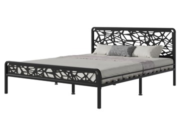 Двуспальная кровать Орион, 1600, черный в Махачкале