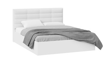 Кровать в спальню с подъемным механизмом Агата тип 1 (Белый) в Махачкале